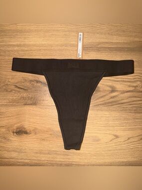 SKIMS Cotton Ribbed Thong